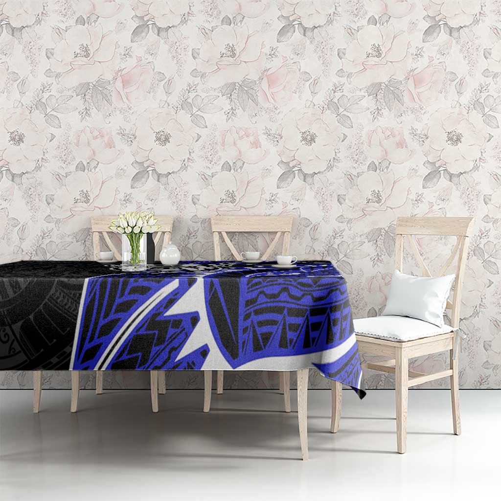 Canterbury Bankstown Bulldogs Tablecloth Polynesian Tribal Tattoo Pacific Sport Art