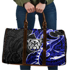 Canterbury Bankstown Bulldogs Travel Bag Polynesian Tribal Tattoo Pacific Sport Art