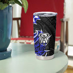 Canterbury Bankstown Bulldogs Tumbler Cup Polynesian Tribal Tattoo Pacific Sport Art