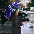 Canterbury Bankstown Bulldogs Umbrella Polynesian Tribal Tattoo Pacific Sport Art