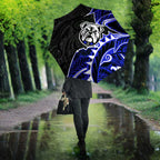 Canterbury Bankstown Bulldogs Umbrella Polynesian Tribal Tattoo Pacific Sport Art