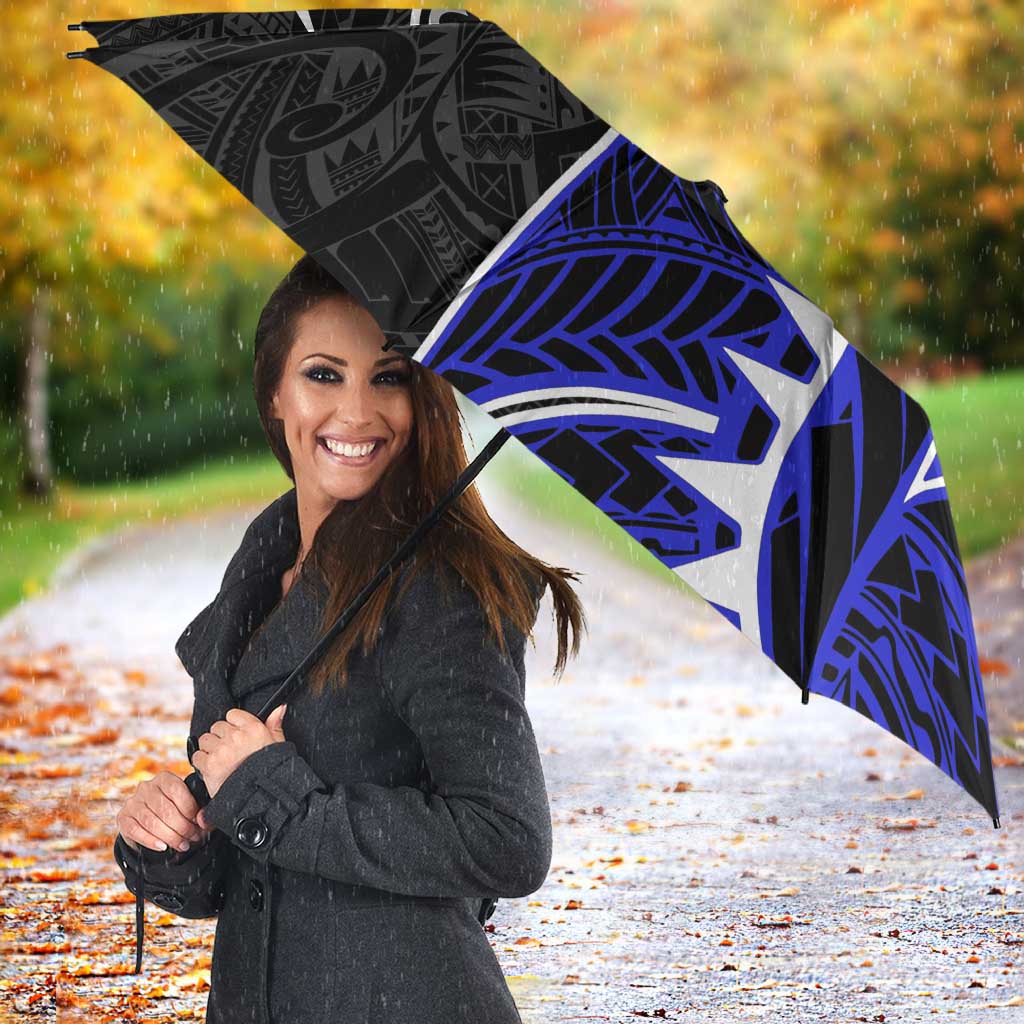 Canterbury Bankstown Bulldogs Umbrella Polynesian Tribal Tattoo Pacific Sport Art