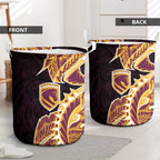 Brisbane Broncos Laundry Basket Polynesian Tribal Tattoo Pacific Sport Art