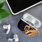 Brisbane Broncos AirPods Case Polynesian Tribal Tattoo Pacific Sport Art