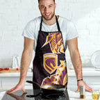 Brisbane Broncos Apron Polynesian Tribal Tattoo Pacific Sport Art