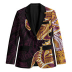 Brisbane Broncos Blazer Polynesian Tribal Tattoo Pacific Sport Art