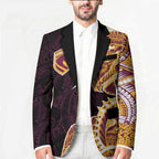 Brisbane Broncos Blazer Polynesian Tribal Tattoo Pacific Sport Art