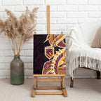 Brisbane Broncos Canvas Wall Art Polynesian Tribal Tattoo Pacific Sport Art