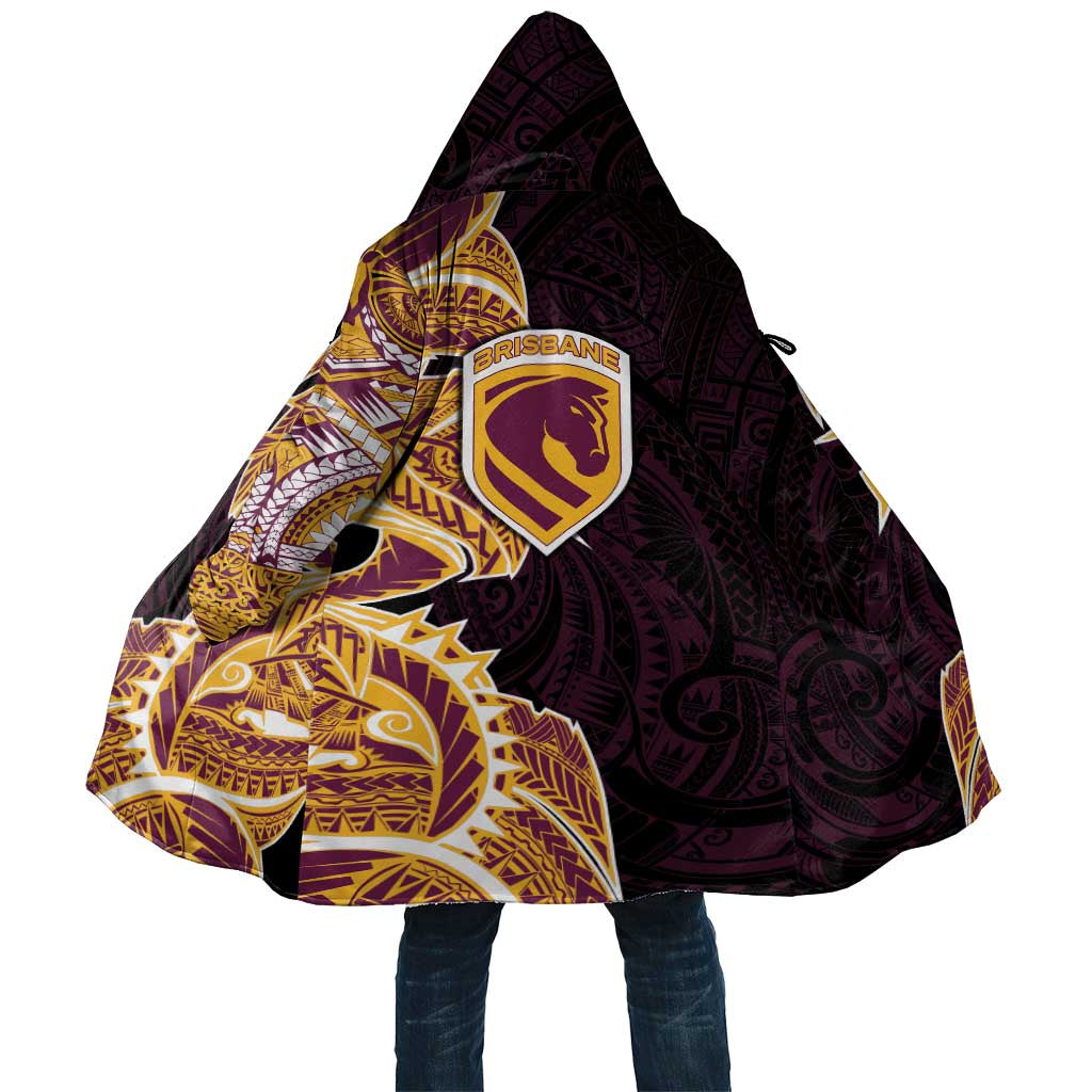 Brisbane Broncos Cloak Polynesian Tribal Tattoo Pacific Sport Art