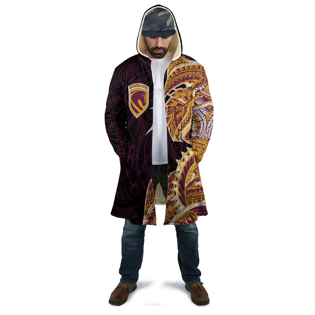 Brisbane Broncos Cloak Polynesian Tribal Tattoo Pacific Sport Art