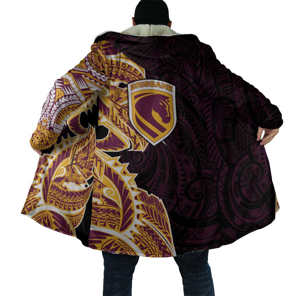Brisbane Broncos Cloak Polynesian Tribal Tattoo Pacific Sport Art