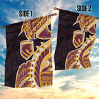 Brisbane Broncos Garden Flag Polynesian Tribal Tattoo Pacific Sport Art