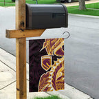 Brisbane Broncos Garden Flag Polynesian Tribal Tattoo Pacific Sport Art