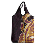 Brisbane Broncos Grocery Bag Polynesian Tribal Tattoo Pacific Sport Art