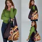 Brisbane Broncos Grocery Bag Polynesian Tribal Tattoo Pacific Sport Art