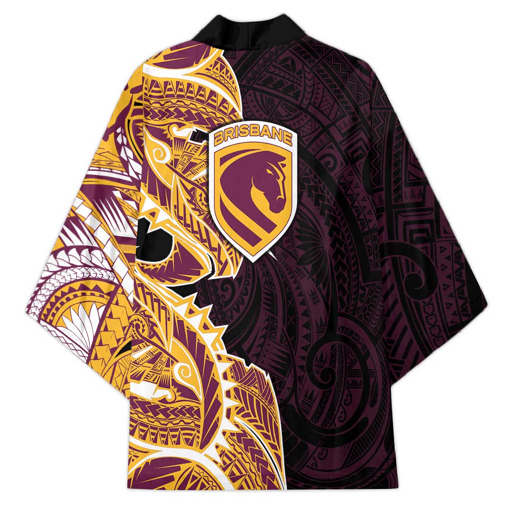Brisbane Broncos Kimono Polynesian Tribal Tattoo Pacific Sport Art