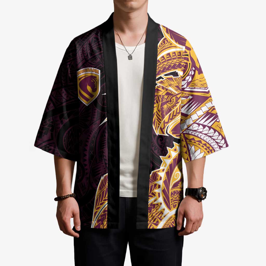 Brisbane Broncos Kimono Polynesian Tribal Tattoo Pacific Sport Art