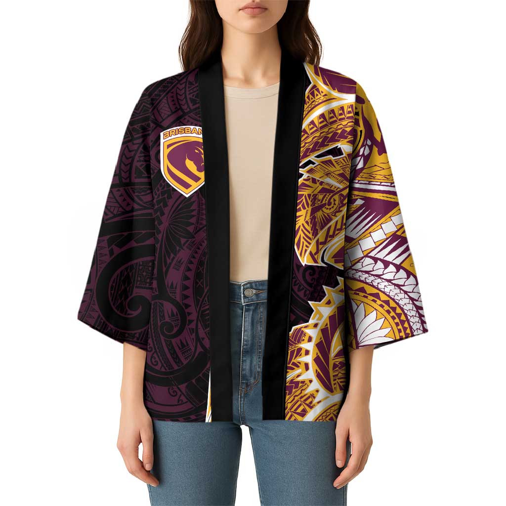 Brisbane Broncos Kimono Polynesian Tribal Tattoo Pacific Sport Art