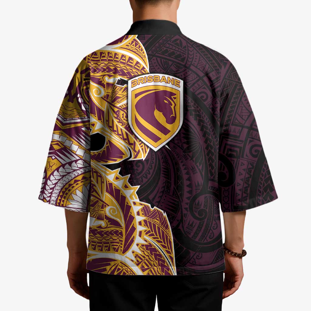 Brisbane Broncos Kimono Polynesian Tribal Tattoo Pacific Sport Art