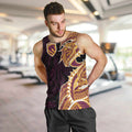 Brisbane Broncos Men Tank Top Polynesian Tribal Tattoo Pacific Sport Art