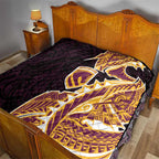 Brisbane Broncos Quilt Polynesian Tribal Tattoo Pacific Sport Art