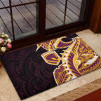 Brisbane Broncos Rubber Doormat Polynesian Tribal Tattoo Pacific Sport Art