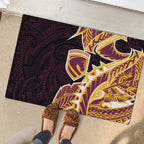 Brisbane Broncos Rubber Doormat Polynesian Tribal Tattoo Pacific Sport Art