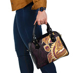 Brisbane Broncos Shoulder Handbag Polynesian Tribal Tattoo Pacific Sport Art