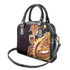 Brisbane Broncos Shoulder Handbag Polynesian Tribal Tattoo Pacific Sport Art