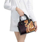 Brisbane Broncos Shoulder Handbag Polynesian Tribal Tattoo Pacific Sport Art