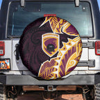Brisbane Broncos Spare Tire Cover Polynesian Tribal Tattoo Pacific Sport Art