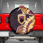 Brisbane Broncos Spare Tire Cover Polynesian Tribal Tattoo Pacific Sport Art