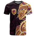 Brisbane Broncos T Shirt Polynesian Tribal Tattoo Pacific Sport Art