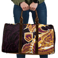 Brisbane Broncos Travel Bag Polynesian Tribal Tattoo Pacific Sport Art