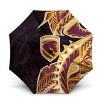 Brisbane Broncos Umbrella Polynesian Tribal Tattoo Pacific Sport Art