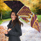 Brisbane Broncos Umbrella Polynesian Tribal Tattoo Pacific Sport Art