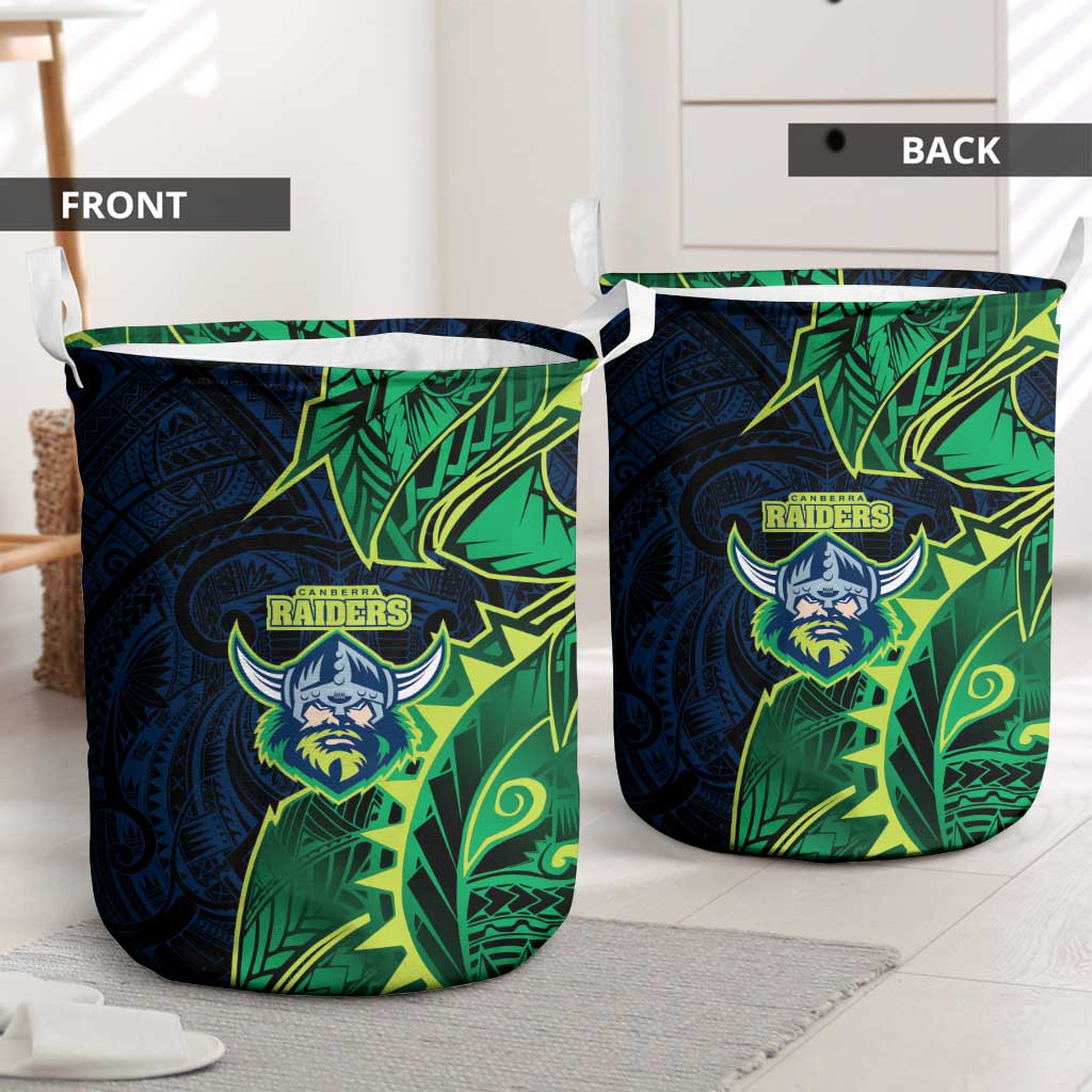 Canberra Raiders Laundry Basket Polynesian Tribal Tattoo Pacific Sport Art