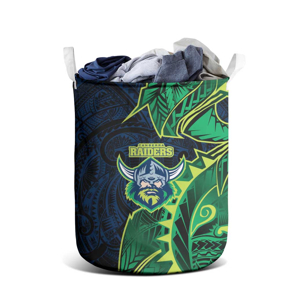 Canberra Raiders Laundry Basket Polynesian Tribal Tattoo Pacific Sport Art