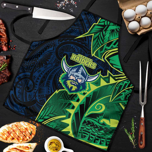 Canberra Raiders Apron Polynesian Tribal Tattoo Pacific Sport Art