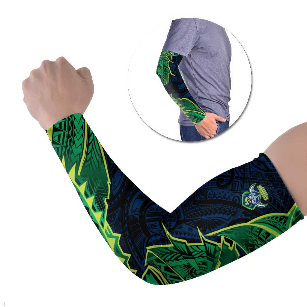 Canberra Raiders Arm Sleeves Polynesian Tribal Tattoo Pacific Sport Art