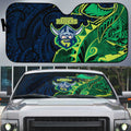 Canberra Raiders Auto Sun Shade Polynesian Tribal Tattoo Pacific Sport Art