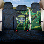 Canberra Raiders Back Car Seat Cover Polynesian Tribal Tattoo Pacific Sport Art