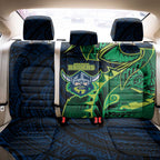 Canberra Raiders Back Car Seat Cover Polynesian Tribal Tattoo Pacific Sport Art