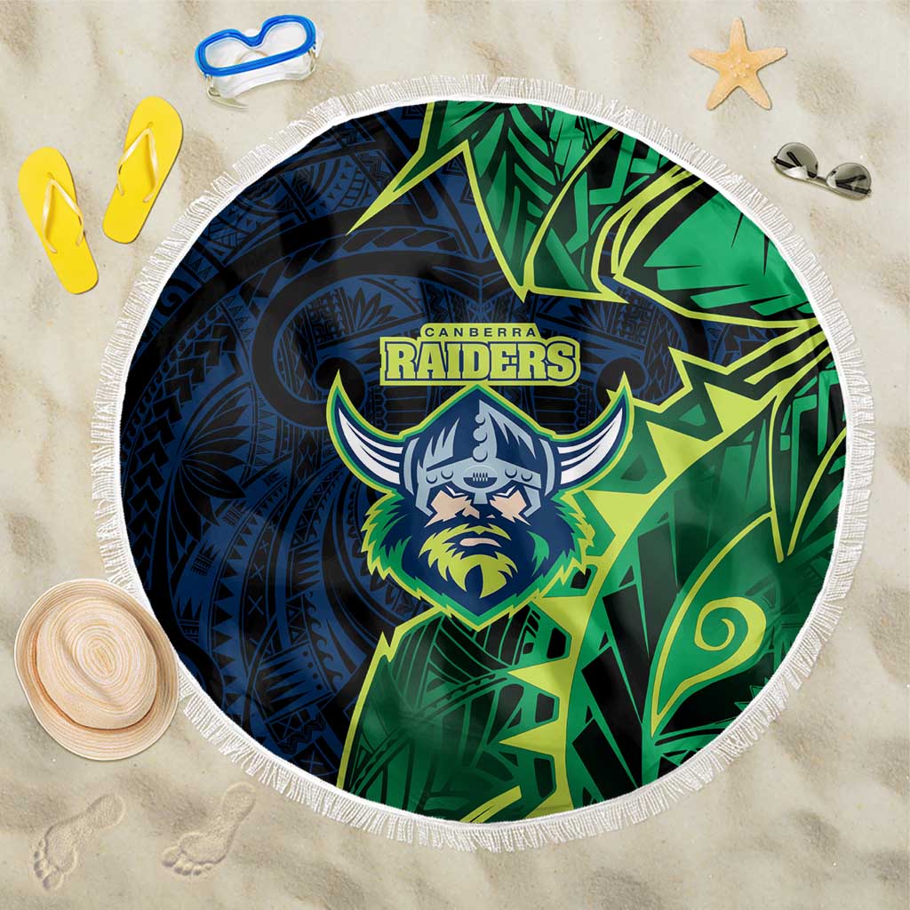 Canberra Raiders Beach Blanket Polynesian Tribal Tattoo Pacific Sport Art