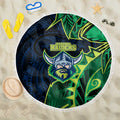 Canberra Raiders Beach Blanket Polynesian Tribal Tattoo Pacific Sport Art