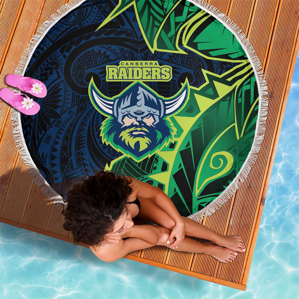 Canberra Raiders Beach Blanket Polynesian Tribal Tattoo Pacific Sport Art