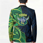 Canberra Raiders Blazer Polynesian Tribal Tattoo Pacific Sport Art