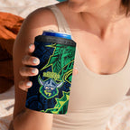 Canberra Raiders 4 in 1 Can Cooler Tumbler Polynesian Tribal Tattoo Pacific Sport Art