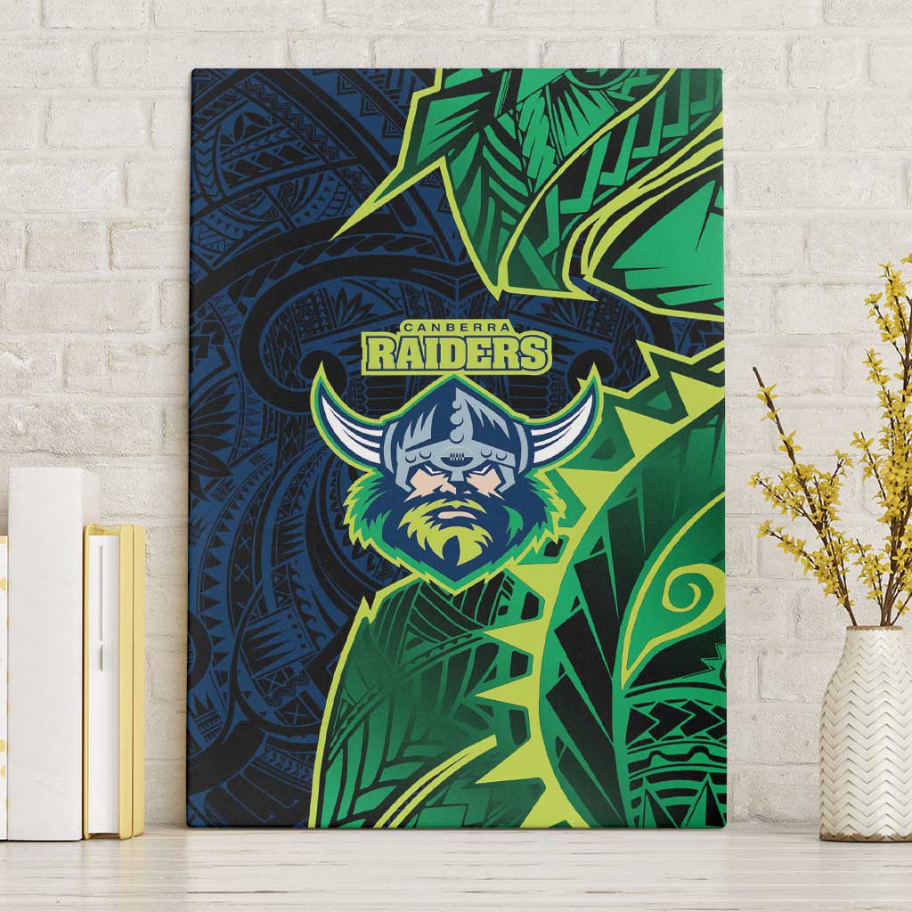 Canberra Raiders Canvas Wall Art Polynesian Tribal Tattoo Pacific Sport Art
