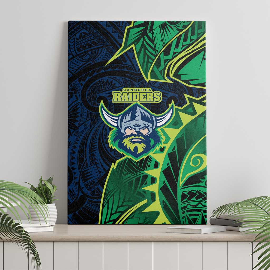 Canberra Raiders Canvas Wall Art Polynesian Tribal Tattoo Pacific Sport Art
